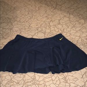 nike dark blue tennis skirt